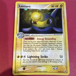 Lanturn 38/101 Pokemon TCG Card Ex Hidden Legends Reverse Holo - Image 1