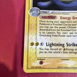 Lanturn 38/101 Pokemon TCG Card Ex Hidden Legends Reverse Holo - Image 5