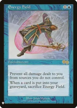 Energy Field - Light Play MTG Mystery Booster - Image 1