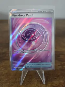 Pokemon Wondrous Patch Trainer Item Holo Card POR 117/088 - Image 1