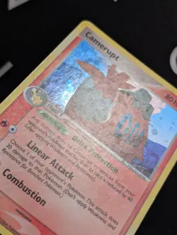 Camerupt - 3/100 - Pokemon Crystal Guardians Holo Card MP - Image 2