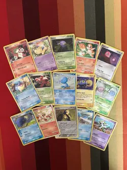 Pokemon TCG EX Dragon Frontiers Mixed Lot 14 Cards Ralts Charmander English - Image 1