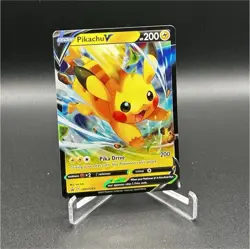Pikachu V SWSH285 SWSH Sword & Shield Promo Cards Holo Promo English - Image 1