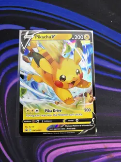 Pikachu V SWSH285 SWSH: Sword & Shield Promo Cards Holo - Image 1
