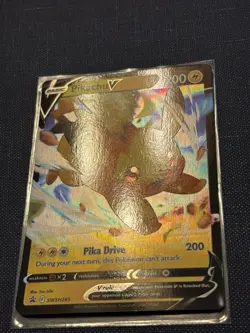 NM Pikachu V SWSH285 SWSH: Sword & Shield Promo Cards Holo - Image 2