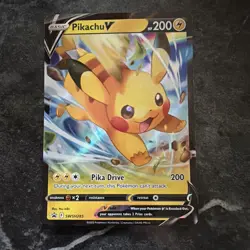 Pikachu V SWSH285 SWSH: Sword & Shield Promo Cards Holo - Image 1