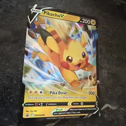 Pikachu V SWSH285 SWSH: Sword & Shield Promo Cards Holo - Image 2