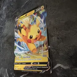 Pikachu V SWSH285 SWSH: Sword & Shield Promo Cards Holo - Image 3