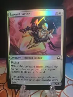 Exosuit Savior Edge of Eternities MTG Foil - Image 1