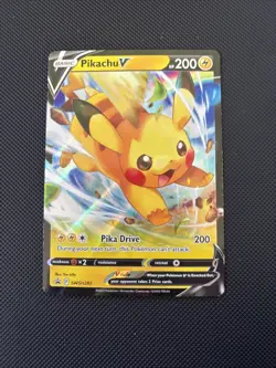 Pikachu V SWSH285 SWSH: Sword & Shield Promo Cards Holo - Image 1