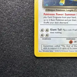 Pokemon TCG Team Rocket Dark Dragonite Holo Card 5/82 Rare Excellent-NM WOTC - Image 5