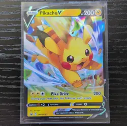 The Pokemon Company Pikachu V SWSH285 Promo Holo Pokemon TCG Sword & Shield Card - Image 1