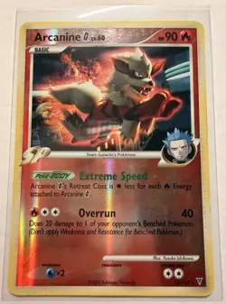 Pokemon TCG Arcanine G Reverse Holo Card 15/147 Supreme Victors - MP - Image 1