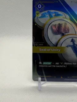 Seal of Unity 245/298 - Origins (OGN) Epic Holo Rift: LoL Trading Card Game - Image 4