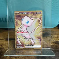 Pokemon TCG Mew ex - 205/165 (Metal Card) - SV 151 - Image 1
