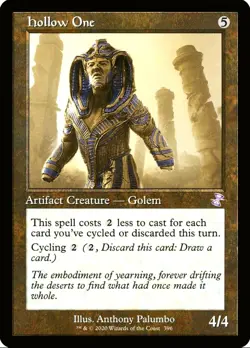 X 1 Hollow One Retro Frame NM-M Time Spiral Remastered 396 MTG Magic - Image 1