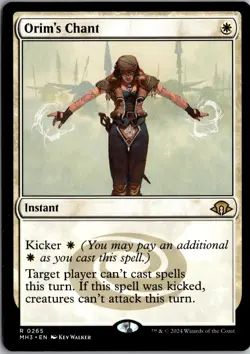 Orim's Chant 265 Rare Modern Horizons 3 Magic: The Gathering Near Mint - Image 1