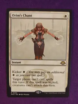 Orim's Chant 265 Rare Modern Horizons 3 MTG NM - Image 1