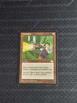 Magic the Gathering MTG - Null Rod - Weatherlight - MP Condition - Image 1
