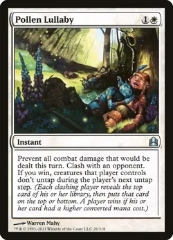 Pollen Lullaby NonFoil Commander 2011 26 NM MTG - Image 1