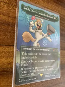 MTG✨SANDY CHEEKS, MARTIAL ASTRONAUT (Toski, Bearer of Secrets)🌈 FOIL✨SLD Mythic - Image 3
