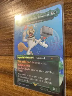 MTG✨SANDY CHEEKS, MARTIAL ASTRONAUT (Toski, Bearer of Secrets)🌈 FOIL✨SLD Mythic - Image 4
