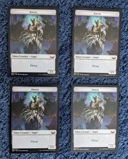 4x Angel Tokens - Streets of New Capenna - NM - Image 1