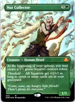 Nut Collector (Borderless) (Foil) Dominaria Remastered, 440 NM - Image 1