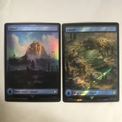 Mtg Island Fallout x2 (1) #310 Foil (1) #848 Surge NM - Image 1