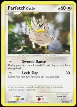 Farfetch'd 49/132 Uncommon Secret Wonders Pokemon Lightly Played - Image 1