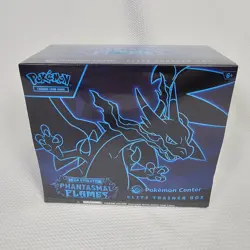 Pokemon TCG Mega Evolution Phantasmal Flames Pokemon Center ETB Sealed - Image 1