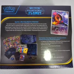 Pokemon TCG Mega Evolution Phantasmal Flames Pokemon Center ETB Sealed - Image 3