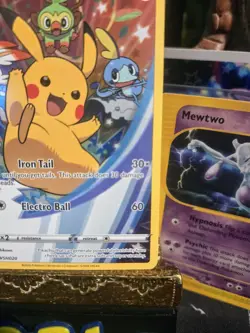2020 Pokemon TCG Pikachu SWSH020 Sword and Shield Promo Holo Iron Tail HP70 Nm* - Image 5