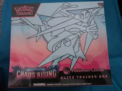 Pokemon TCG Chaos Rising Pokemon Center ETB New/Sealed - Image 1