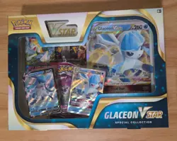 Pokemon TCG Glaceon V Star Collection Box Factory Sealed - Evolving Skies packs - Image 1