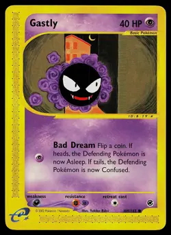 Pokemon Card - Gastly Expedition 109/165 Common Non Holo - Image 1