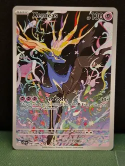 Xerneas 091/086 Rare English Full Art Chaos Rising Pokemon TCG - Image 1