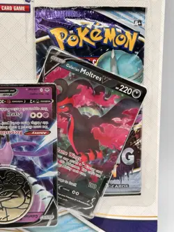 2021 Pokemon Chilling Reign 2-Pack Blister Legendary Birds Promos Error Blister - Image 4