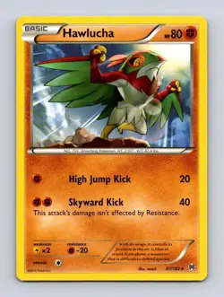 Hawlucha 87/162 Rare BREAKthrough Pokemon Near Mint - Image 1