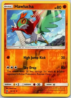 Hawlucha 70/131 Reverse Holo Uncommon Forbidden Light Near Mint - Image 1