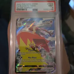 Blaziken Vmax TG15/TG30 Pokemon Sword & Shield Silver Tempest PSA 9 - Image 1