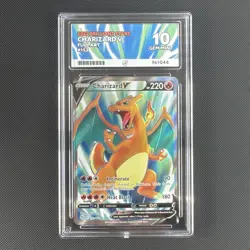 Charizard V Full Art 153/172 Brilliant Stars - Pokemon TCG - Ace 10 - Image 1