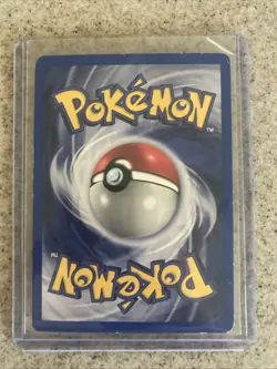 Pokemon Gym Heroes Blaine's Moltres 1/132 - Holo Unlimited MP with SWIRL - Image 3