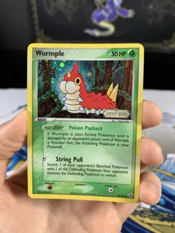 Pokemon Card Ex Legend Maker Wurmple 70/92 2006 Reverse Stamped Holo - Image 2