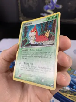 Pokemon Card Ex Legend Maker Wurmple 70/92 2006 Reverse Stamped Holo - Image 3