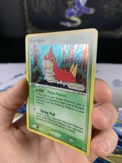 Pokemon Card Ex Legend Maker Wurmple 70/92 2006 Reverse Stamped Holo - Image 5