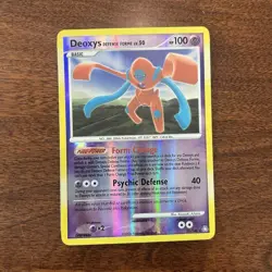 Nintendo Deoxys Defense Forme Legends Awakened Holo 25/146 100 HP English - Image 1