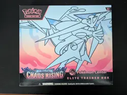 Pokemon Center Exclusive Chaos Rising ETB Opened No Promos No Packs EMPTY BOX - Image 1