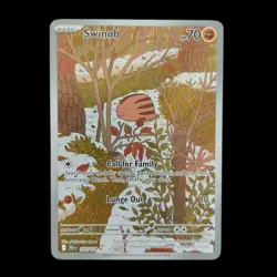 Swinub 165/159 Journey Together 2025 Pokemon IR - Image 1