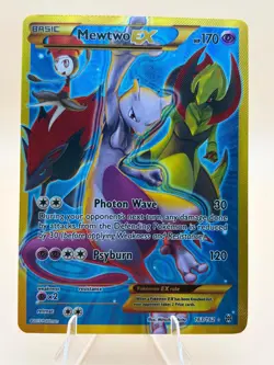 Mewtwo EX 163/162 Secret Rare BREAKthrough Pokemon Lightly Played - Image 1